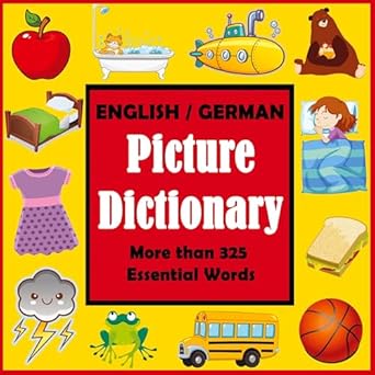 english german picture dictionary 1st edition dylanna press 1647901227, 978-1647901226