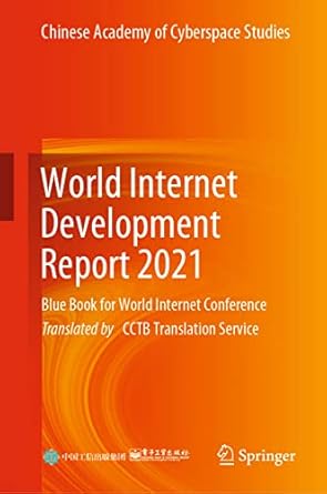 world internet development report 2021 blue book for world internet conference 1st edition chinese academy of