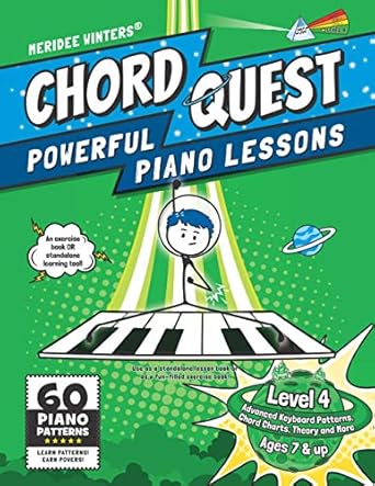 chord quest powerful piano lessons level 4 advanced keyboard patterns chord charts theory and more 1st