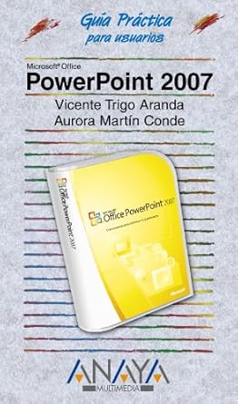 powerpoint 2007 1st edition aurora conde martin ,vicente trigo aranda 8441521727, 978-8441521728