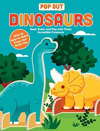 pop out dinosaurs read build and play with these prehistoric beasts 1st edition duopress labs ,daniel clark
