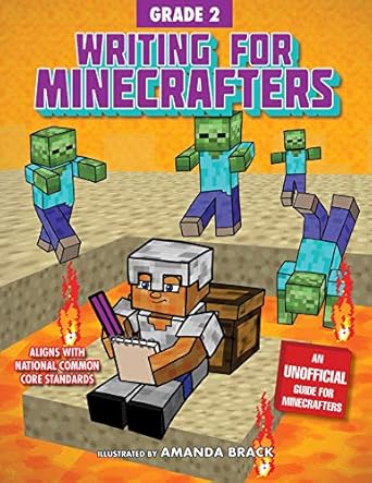 writing for minecrafters grade 2 1st edition sky pony press ,amanda brack 1510737677, 978-1510737679