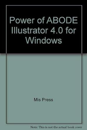 power of adobe illustrator 4 0 for windows 1st edition david a holzgang 1558282343, 978-1558282346