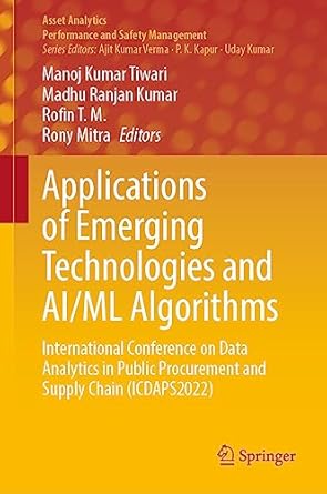 applications of emerging technologies and ai/ml algorithms international conference on data analytics in