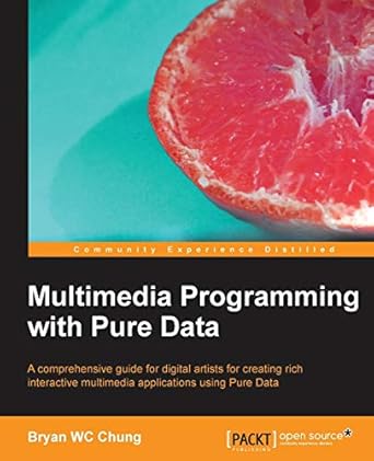 multimedia programming with pure data 1st edition bryan wc chung 1782164642, 978-1782164647