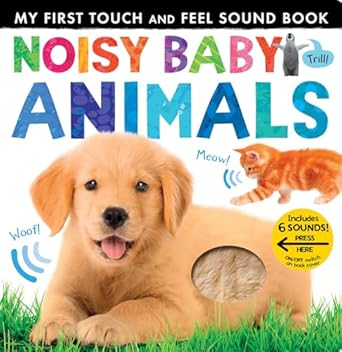 noisy baby animals includes six sounds 1st edition patricia hegarty ,tiger tales 1680106651, 978-1680106657
