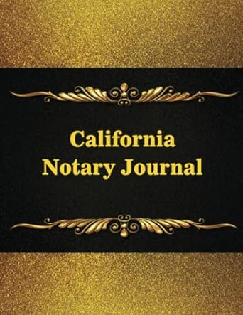california notary journal notary public record journal register of official notarial acts and records 1st