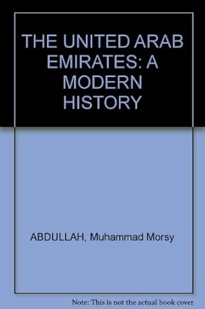 Modern History Of The United Arab Emirates