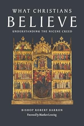 what christians believe understanding the nicene creed 1st edition robert barron 1685782477, 978-1685782474