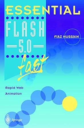 essential flash 5 0 fast 1st edition fiaz hussain 1852334517, 978-1852334512