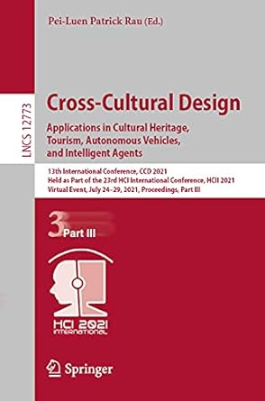 cross cultural design applications in cultural heritage tourism autonomous vehicles and intelligent agents