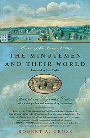 the minutemen and their world 1st edition robert a gross 1250822947, 978-1250822949