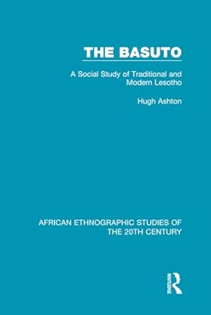 the basuto 1st edition hugh ashton 1138487104, 978-1138487109