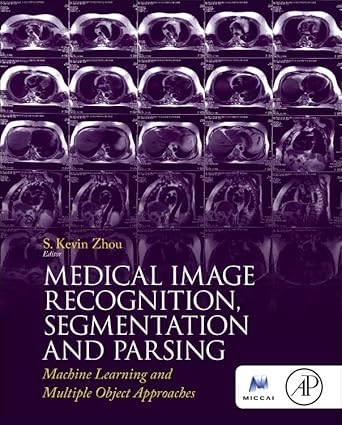 medical image recognition segmentation and parsing machine learning and multiple object approaches 1st