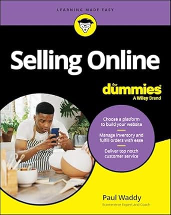 selling online for dummies 1st edition paul waddy 0730394522, 978-0730394525