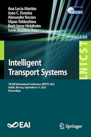 intelligent transport systems 7th eai international conference intsys 2023 molde norway september 6 7 2023