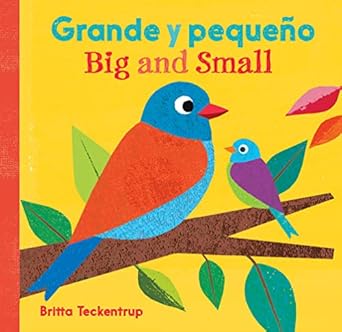 grande y pequeno / big and small 1st edition barefoot books ,britta teckentrup 1782857664, 978-1782857662