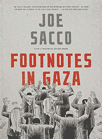 footnotes in gaza 1st edition joe sacco 0805092773, 978-0805092776