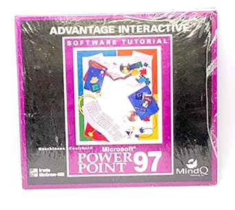 advantage interactive series microsoft powerpoint 97 cd rom 1st edition  0256268185, 978-0256268188