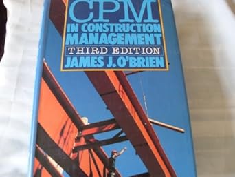 cp m in construction management 1st edition james j o'brien 0070476632, 978-0070476639