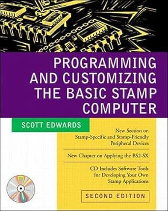 programming and customizing the basic stamp 1st edition scott edwards 0071371923, 978-0071371926