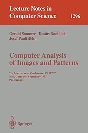 computer analysis of images and patterns 7th international conference caip 97 kiel germany september 10 12