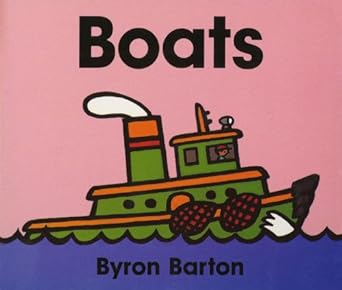 boats board book 1st edition byron barton 0694011657, 978-0694011650