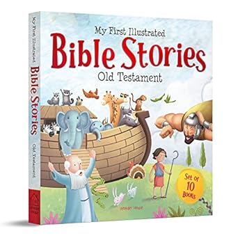 my first illustrated bible stories from old testament boxed set of 10 1st edition wonder house books