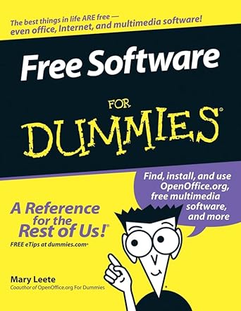 free software for dummies 1st edition mary leete 0764595792, 978-0764595790