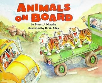 animals on board level 2 adding 1st edition stuart j murphy ,r w alley 0060274433, 978-0060274436