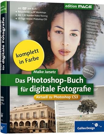 das photoshop buch fur digitale fotografie aktuell zu photoshop cs3 1st edition maike jarsetz 3836210509,