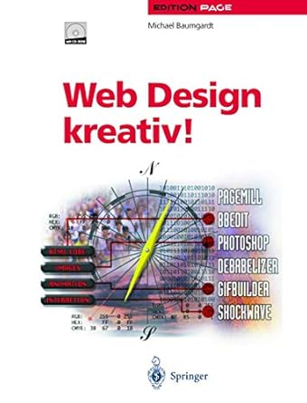 web design kreativ 1st edition michael baumgardt 3540626654, 978-3540626657