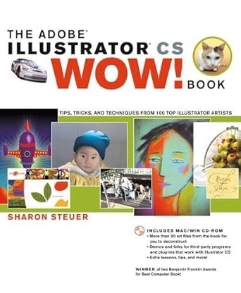 the adobe illustrator cs wow book 1st edition sharon steuer 0321168925, 978-0321168924