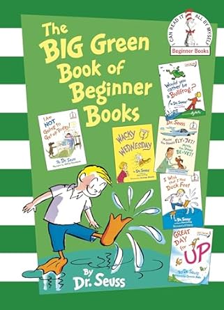 the big green book of beginner books 1st edition dr seuss 0375858075, 978-0375858079