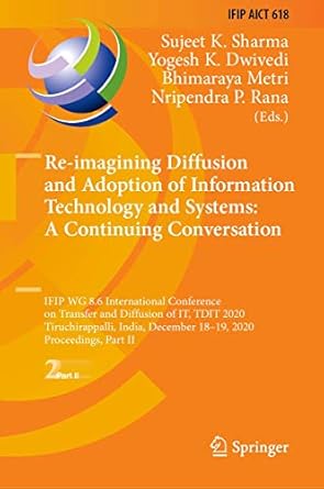 re imagining diffusion and adoption of information technology and systems a continuing conversation ifip wg 8
