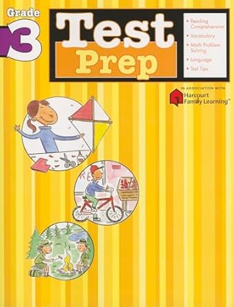 test prep grade 3 1st edition flash kids editors 1411403991, 978-1411403994