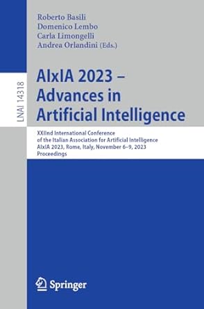 aixia 2023 advances in artificial intelligence xxiind international conference of the italian association for