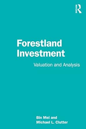 forestland investment 1st edition bin mei ,michael l clutter 1032433094, 978-1032433097