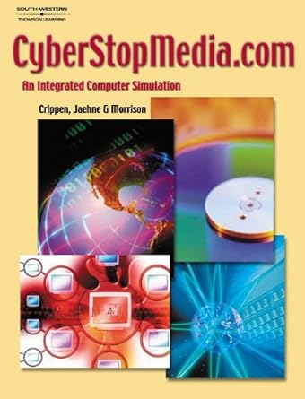 cyberstopmedia com an integrated computer simulation 1st edition george w crippen ,julie jaehne ,connie