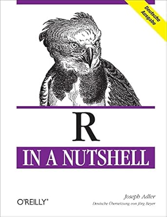 r in a nutshell 1st edition joseph adler 3897216493, 978-3897216495