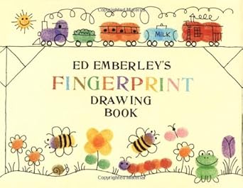 ed emberleys fingerprint drawing book 1st edition ed emberley 0316236381, 978-0316236386