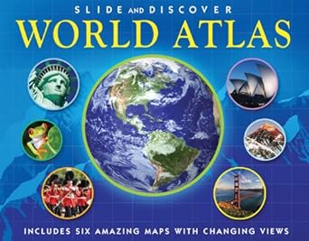 slide and discover world atlas 1st edition jen green 1607105845, 978-1607105848