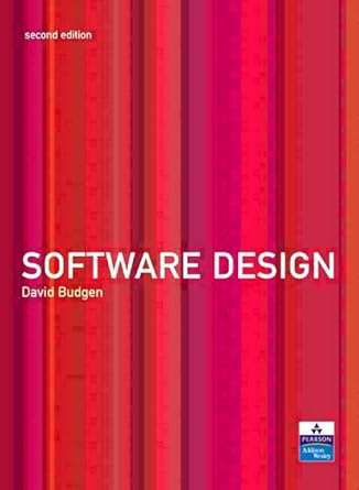 software design 1st edition david budgen 0201722194, 978-0201722192