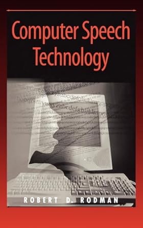 computer speech technology 1st edition robert d rodman 0890062978, 978-0890062975