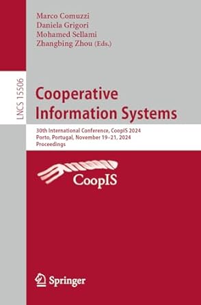 cooperative information systems 30th international conference coopis 2024 porto portugal november 19 21 2024