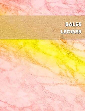 sales ledger red and yellow online inventory resales and profit tracking log book for pickers and 2nd hand