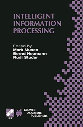 intelligent information processing ifip 17th world computer congress tc12 stream on intelligent information