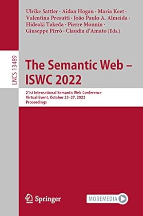 the semantic web iswc 2022 21st international semantic web conference virtual event october 23 27 2022
