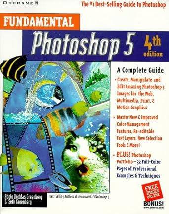 fundamental photoshop 5 1st edition adele droblas ,seth greenberg ,adele droblas greenberg 0078825792,