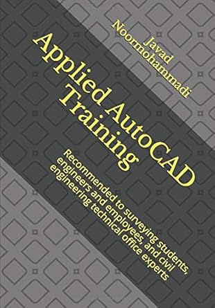 applied autocad training recommended to surveying students engineers and employees and civil engineering